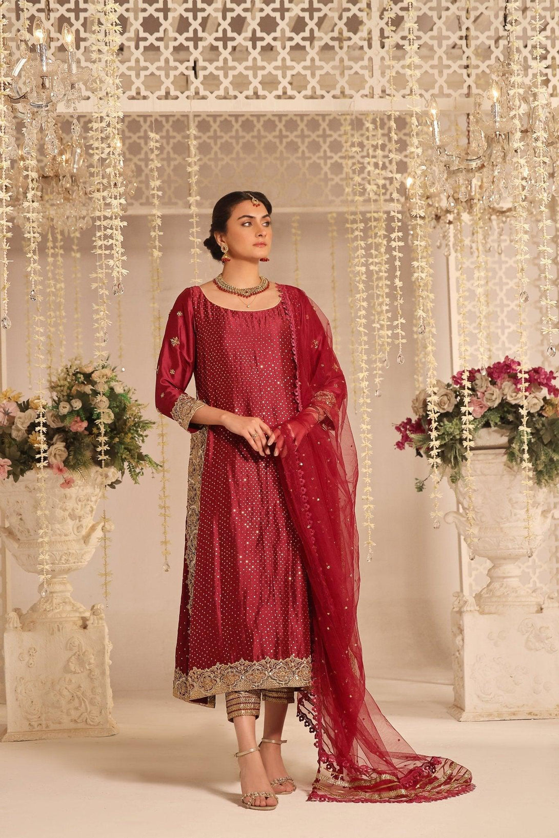 Embroidered ZB 1039 - Zeshan Bariwala