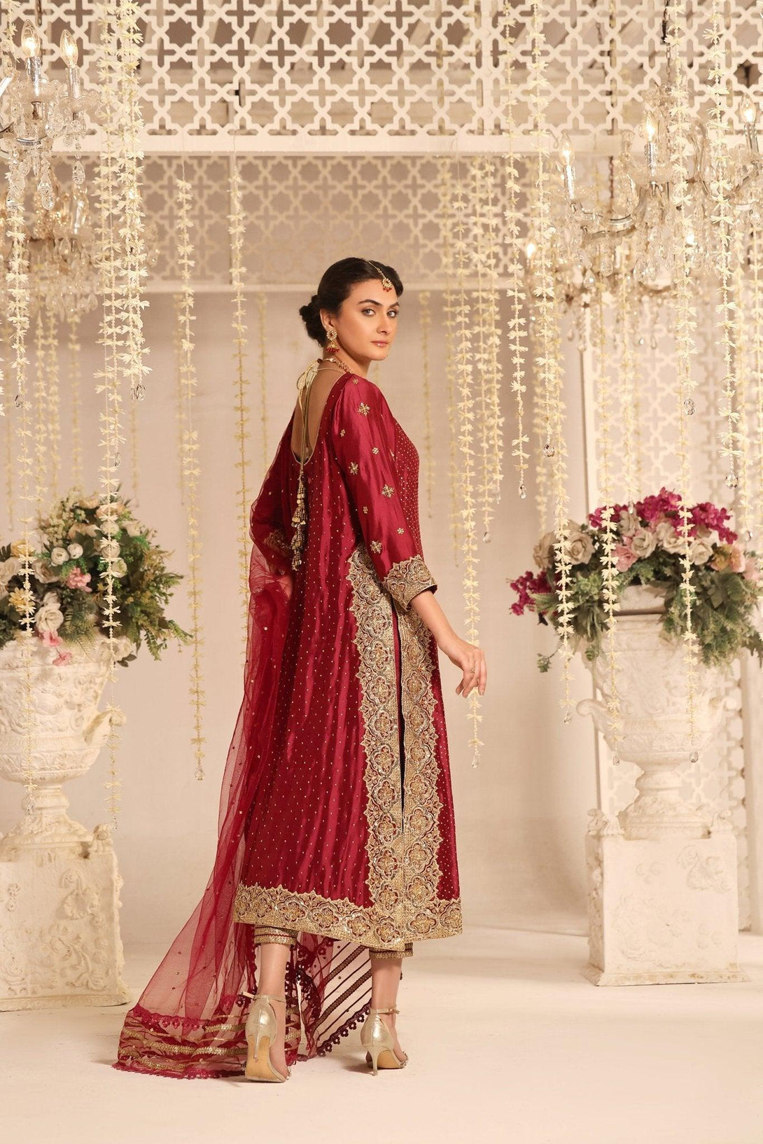 Embroidered ZB 1039 - Zeshan Bariwala