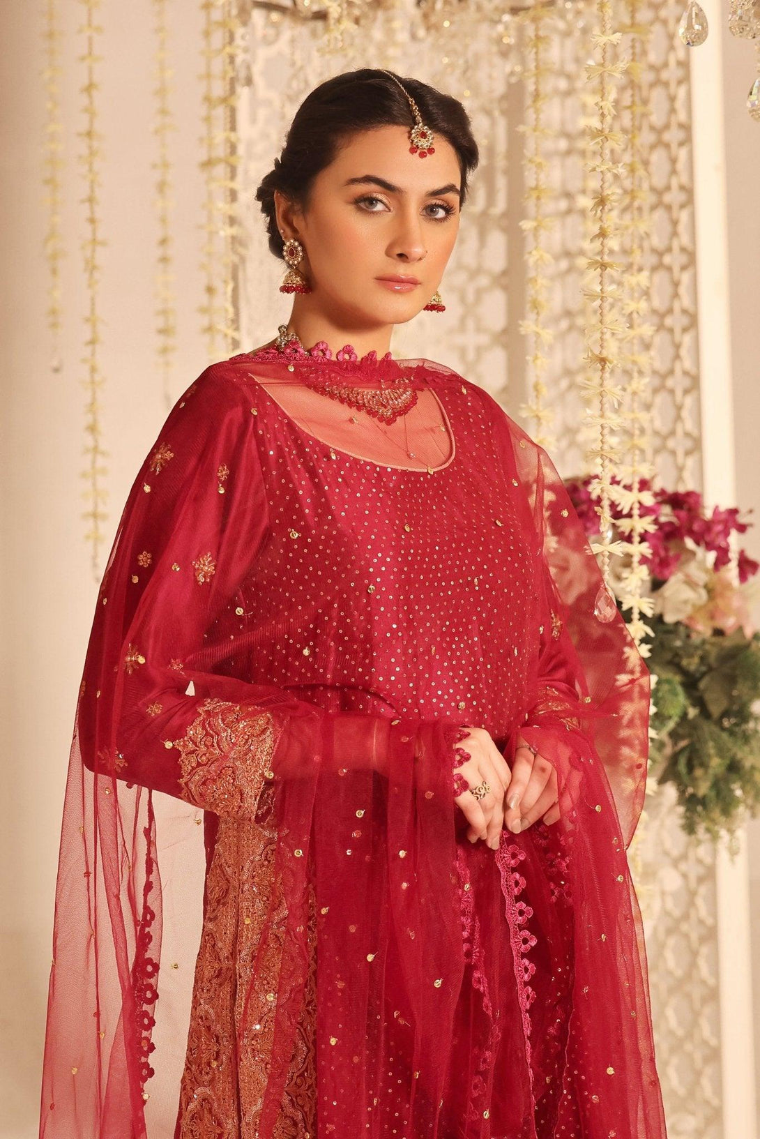 Embroidered ZB 1039 - Zeshan Bariwala