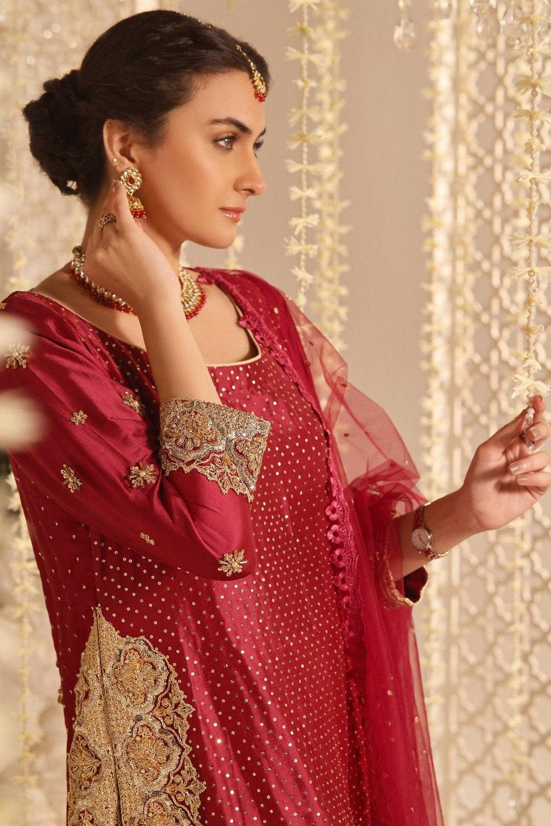 Embroidered ZB 1039 - Zeshan Bariwala