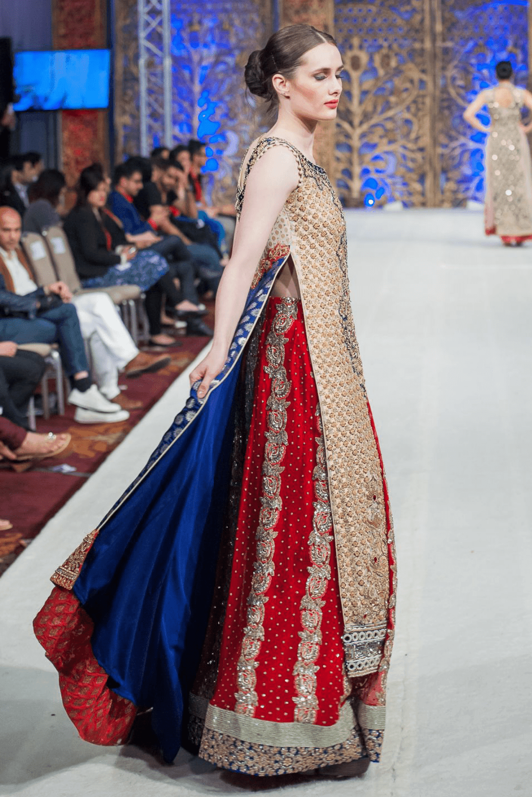 Embroidered ZB 1093 - Zeshan Bariwala