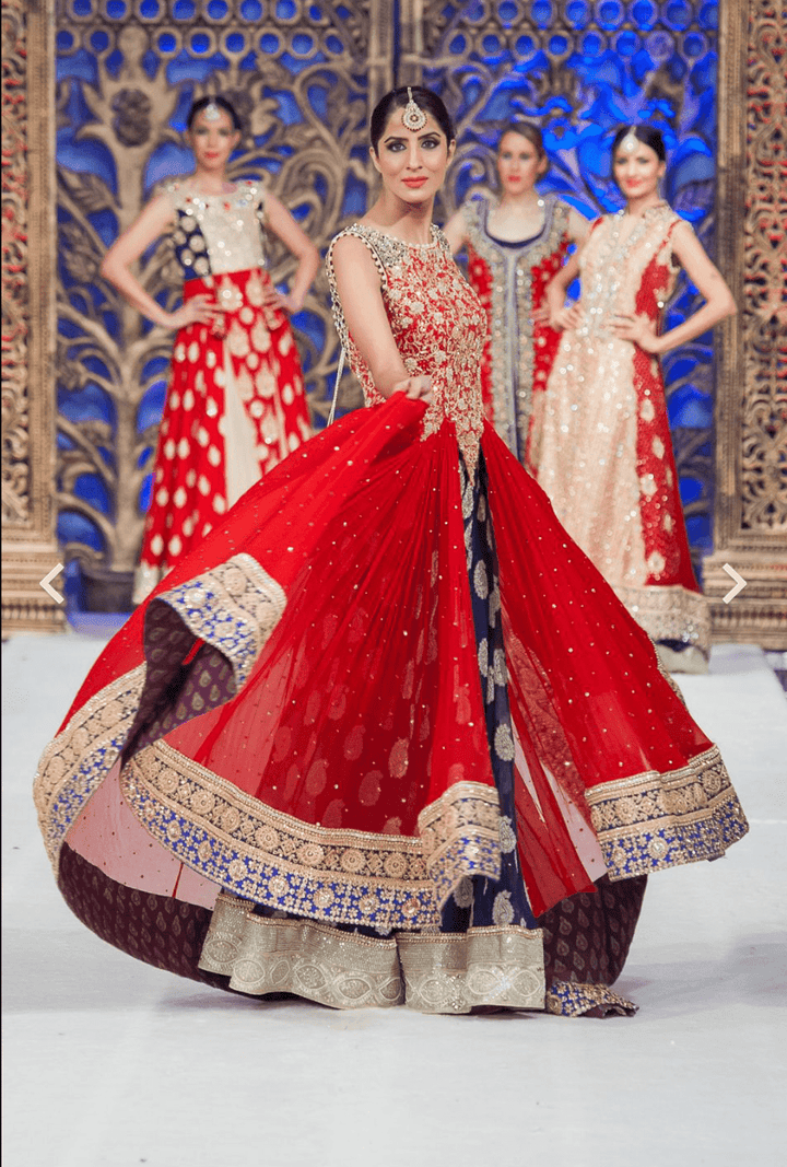 Embroidered ZB 1094 - Zeshan Bariwala